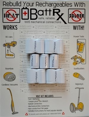 Black & Decker 13.2V NiCad Battery Repair Kit